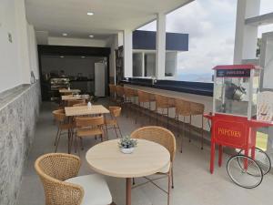 Restaurace v ubytování Hotel PAUCHÉ Topiario Zapatoca