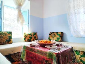 Posezení v ubytování Tagmat guest house