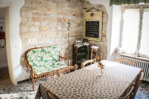 Posezení v ubytování B&B Al Vecchio Olmo