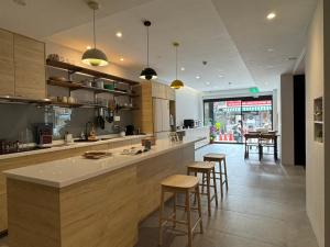 Η κουζίνα ή μικρή κουζίνα στο Yoshi Hotel - Tainan Sinmei Branch