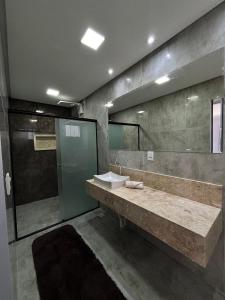 Un baño de Pousada Cascata de Pedra
