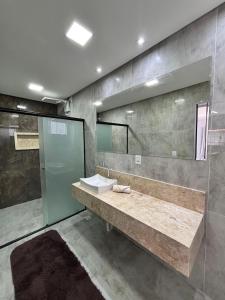 Un baño de Pousada Cascata de Pedra