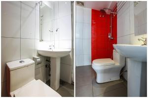 Koupelna v ubytování OYO 90894 Hotel Smc I-city