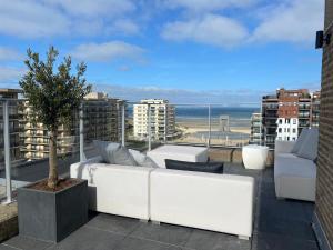 Posezení v ubytování Penthouse Solaris + 16 fotografií