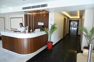Lobby alebo recepcia v ubytovaní The Janki Hotel