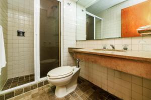 Ένα μπάνιο στο OYO Hotel Hidalgo