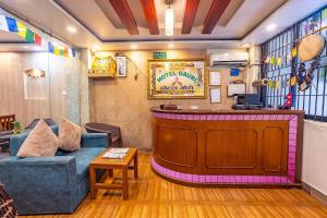 Istumisnurk majutusasutuses OYO 821 Hotel Gauri