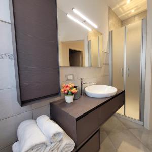 Koupelna v ubytování Casa Gianpi Mountain Lake Iseo Hospitality