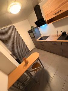 Kuchyň nebo kuchyňský kout v ubytování Studio One - 5 min to Grafenwöhr