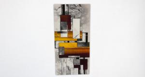 a painting of a room with a table at Vela House & Garden City Center in Olbia