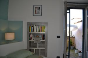 Knihovna v bed and breakfast