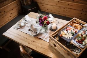 Essen im Chalet oder in der Nähe