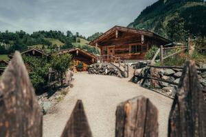 Naturlandschaft in der Nähe des Chalets