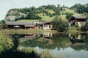 Naturlandschaft in der Nähe des Chalets
