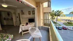 En generel havudsigt eller havudsigten taget fra lejligheden