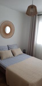 Postel nebo postele na pokoji v ubytování Maison meublé tout confort 8 Pax + 3 fotografie
