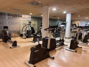 Academia e/ou comodidades em AR Diamante Beach & SPA Hotel 4 SUP