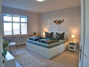 Posezení v ubytování Cottbus FeWo Pückler am Branitzer Park + 19 fotografií