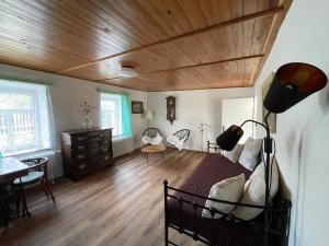 Posezení v ubytování Apartmán Velešov