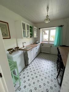 Kuchyň nebo kuchyňský kout v ubytování Apartmán Velešov