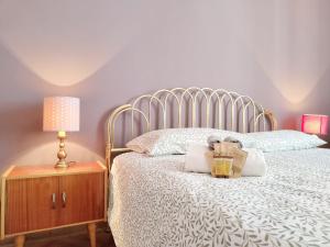 Postel nebo postele na pokoji v ubytování B7 Hostal + 9 fotografií