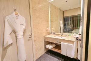 Koupelna v ubytování Swisstouches Hotel Amman
