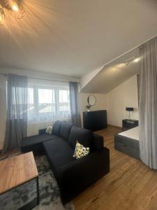 Χώρος καθιστικού στο Apart Izabelinska