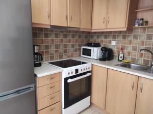 A kitchen or kitchenette at Marilena's house
