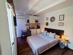 Postel nebo postele na pokoji v ubytování Apartamento Estudio Terraza Privada