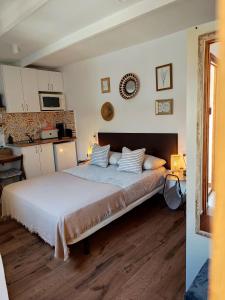 Postel nebo postele na pokoji v ubytování Apartamento Estudio Terraza Privada