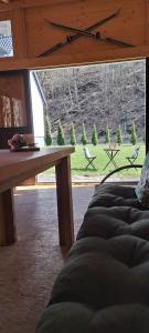 Posezení v ubytování Ferienhaus Gretel in Zorge