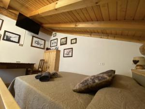 Posteľ alebo postele v izbe v ubytovaní La Casa delle Castagne + 25 fotografií
