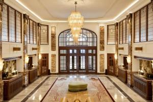 A seating area at The Palace, a Luxury Collection Hotel, Madrid
