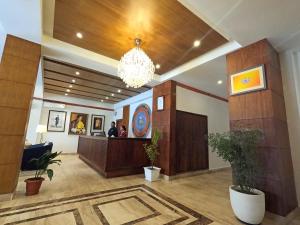 Vstupní hala nebo recepce v ubytování Gakyil Thimphu