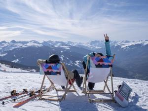 Zdjęcie z galerii obiektu Appartement cosy 3 pièces, balcon, ski aux pieds, Arc 1800, Le Chantel - FR-1-411-866 w mieście Bourg-Saint-Maurice