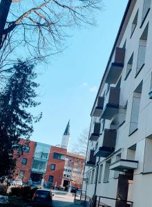Budova, kde se apartmán nachází