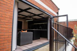 Μπαλκόνι ή βεράντα στο Luxury 3BR Townhouse in Worcester - Free Parking