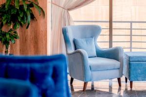 Istumisnurk majutusasutuses Palette Luxury MAS Hotel