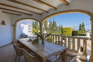 Balkón nebo terasa v ubytování Casa La Morada