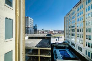 Nespecifikovaný výhled na destinaci Dallas nebo výhled na město při pohledu z apartmánu