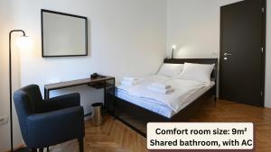 Postel nebo postele na pokoji v ubytování ATIK ROOMS
