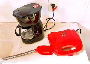 Παροχές για τσάι/καφέ στο Studios Verdes hospedagens