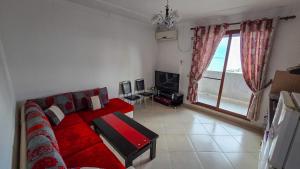 TV a/nebo společenská místnost v ubytování Marios apartment