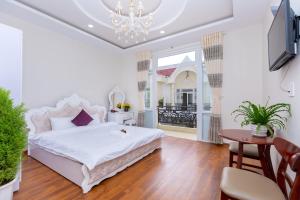 Katil atau katil-katil dalam bilik di Golden Hills Villa