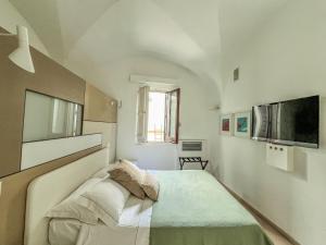 TV a/nebo společenská místnost v ubytování Santacroce Luxury Rooms