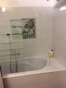 Phòng tắm tại Chalet Kreol