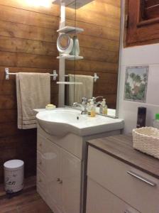 Phòng tắm tại Chalet Kreol