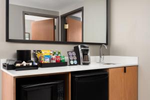 Embassy Suites by Hilton at Hot Springs Convention Center的厨房或小厨房