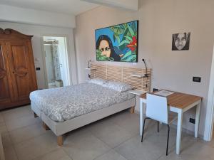 A bed or beds in a room at Agriturismo Casa Matilde