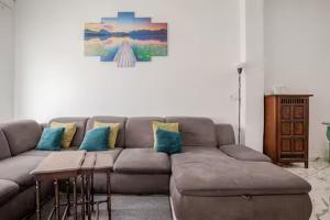 Posedenie v ubytovaní Apartamento en Planta Baja Cerca de la Playa en Badalona